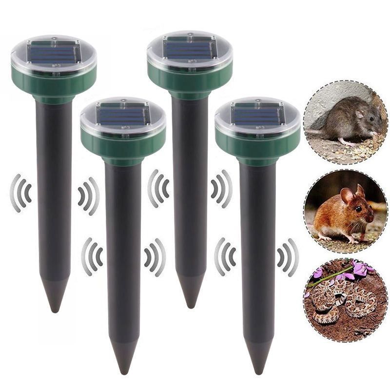 户外太阳能驱鼠器超声波驱赶器驱蛇驱虫器振动电子大功率养殖