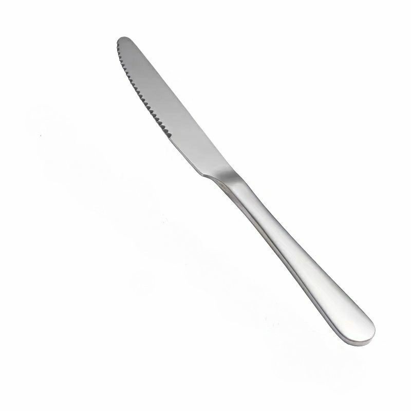 【加厚】不锈钢牛排刀西餐刀具切牛扒刀家用吃牛排刀