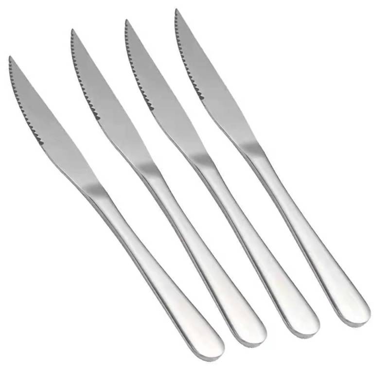 【加厚】不锈钢牛排刀西餐刀具切牛扒刀家用吃牛排刀