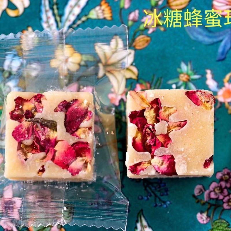 广西黑糖古方黑糖玫瑰花茶桂花糖红枣糖