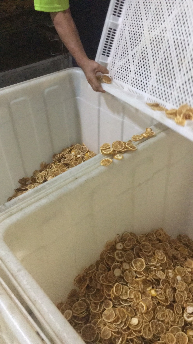 柠檬干精选片10公斤安岳柠檬特产美白养颜量大价！