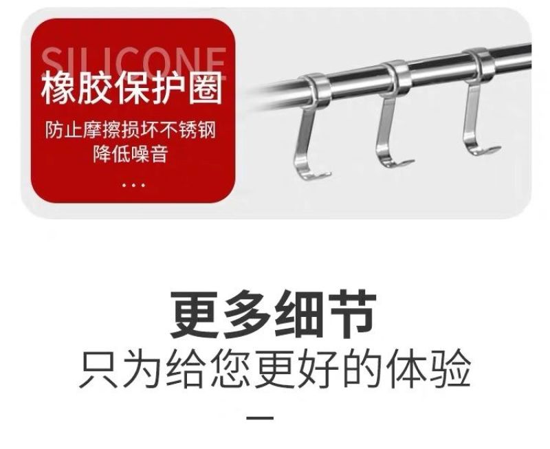 免打孔毛巾架不锈钢卫生间置物架浴室浴巾收纳架厕所卫浴壁挂