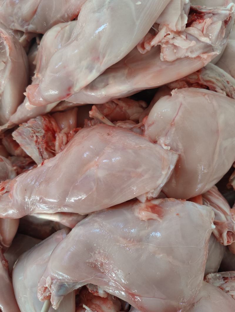 兔肉兔后腿肉整只后腿兔副产品兔分割兔前腿兔里脊