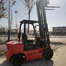 杭州2.5吨柴油叉车二手升高3米带中缸带侧移自动挡