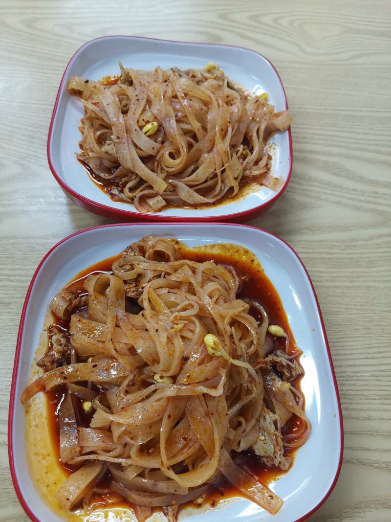 陕西宝鸡岐山正宗擀面皮