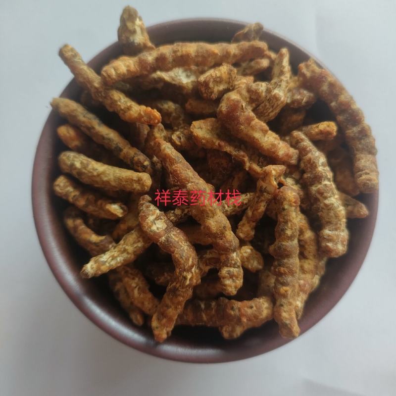 （热销）炒僵蚕麸炒僵蚕僵蚕产地大祥泰药材栈地道药材