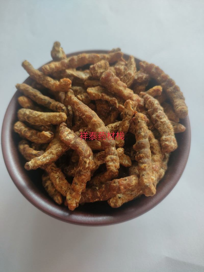 （热销）炒僵蚕麸炒僵蚕僵蚕产地大祥泰药材栈地道药材