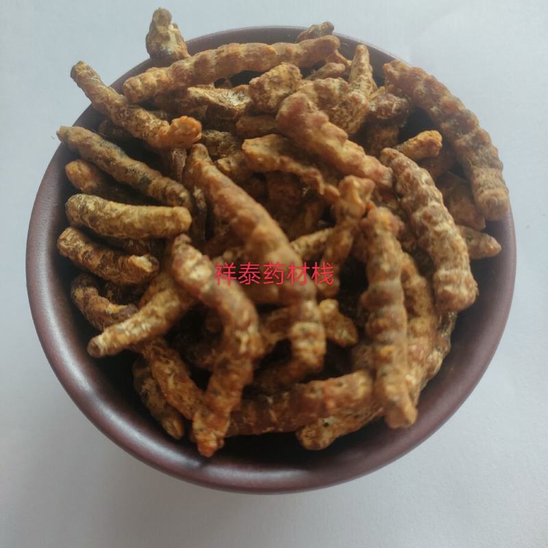 （热销）炒僵蚕麸炒僵蚕僵蚕产地大祥泰药材栈地道药材