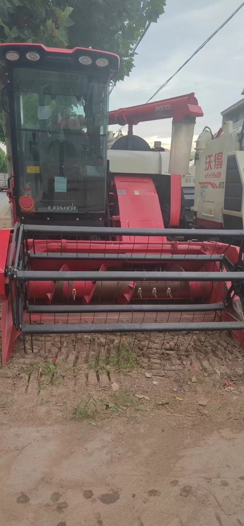 21年雷沃RG70荣耀版全车原版原漆三包手续齐全工作二百