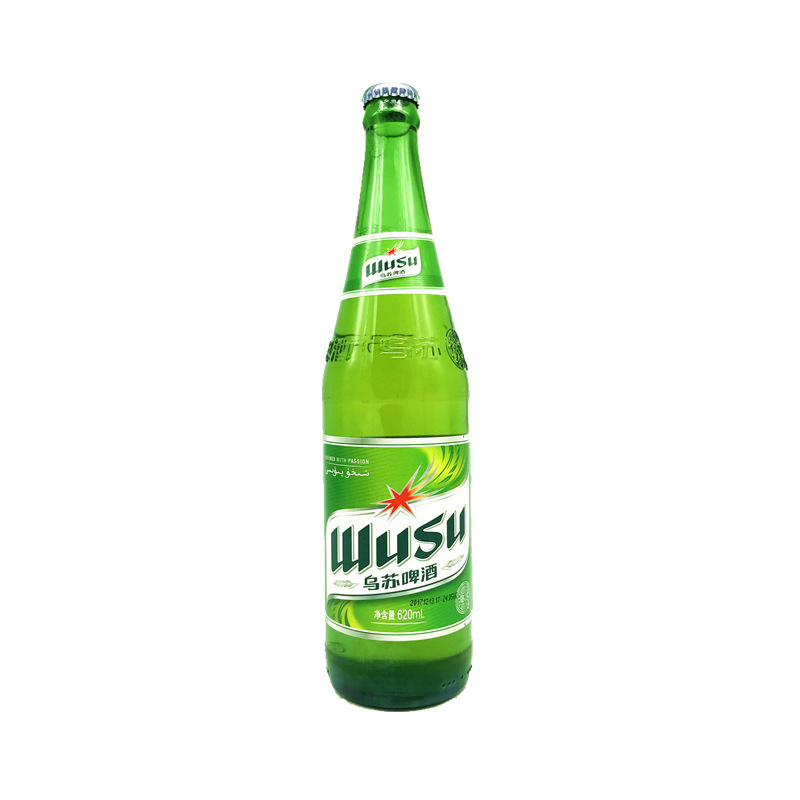新疆直发红乌苏啤酒，疆内夺命大乌苏啤酒620ml6瓶包邮
