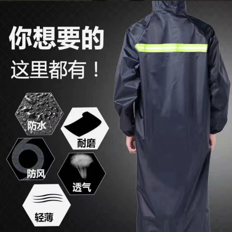 雨衣长款外套男女加厚牛津布学生户外旅行徒步防爆雨连体套装