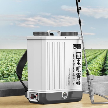 日本质造背负式电动喷雾器充电打药机新型农用高压消毒农药喷