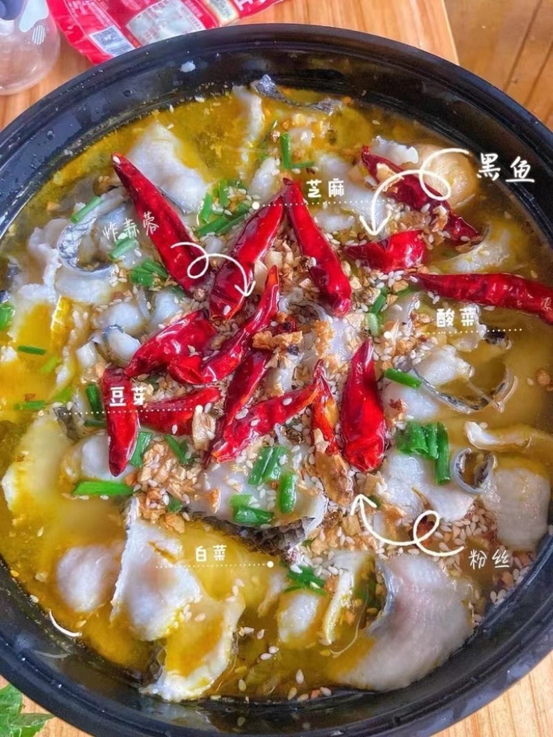 酸菜鱼，豆花鱼，水煮鱼火锅涮专用料