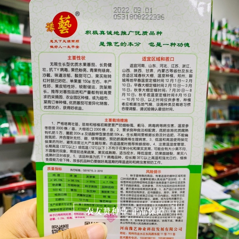 酸甜果739水果番茄种子抗TY病毒沙瓤酸甜好吃西红柿种子