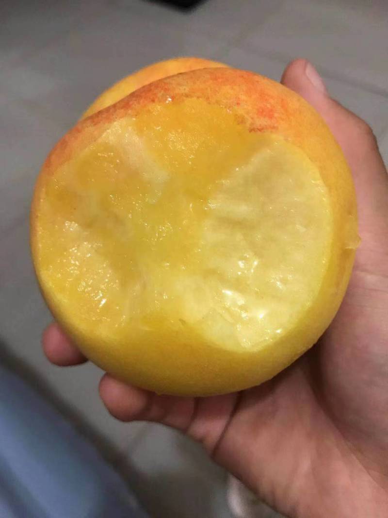 黄油桃辽宁绥中高山黄油桃甜脆可口，咬一口爆汁，欢迎各位老