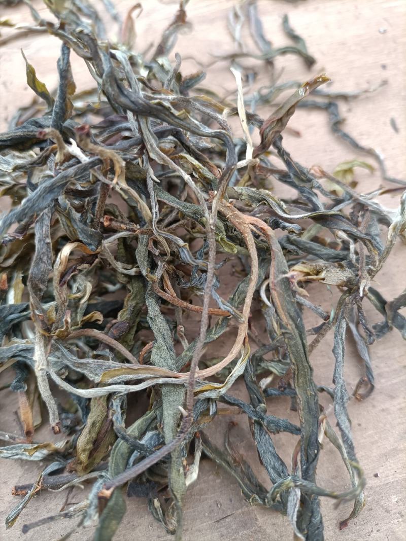 2022年夏茶，晒青毛茶，手工制作，机器挑选黄片