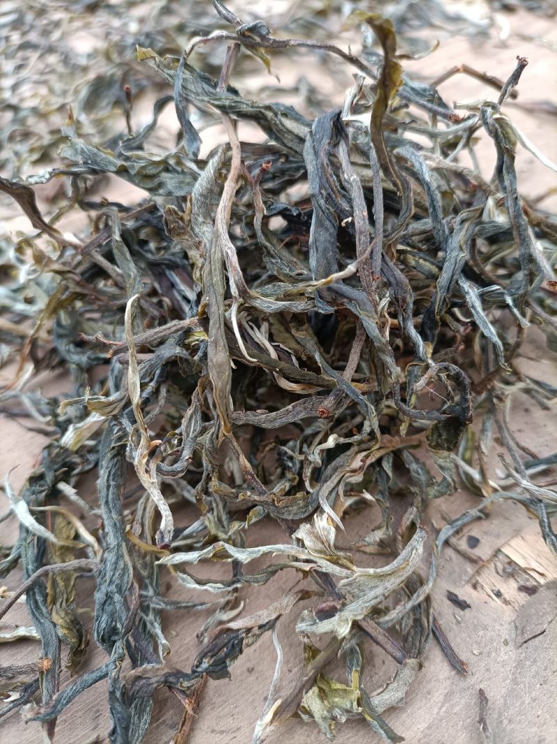 2022年夏茶，晒青毛茶，手工制作，机器挑选黄片