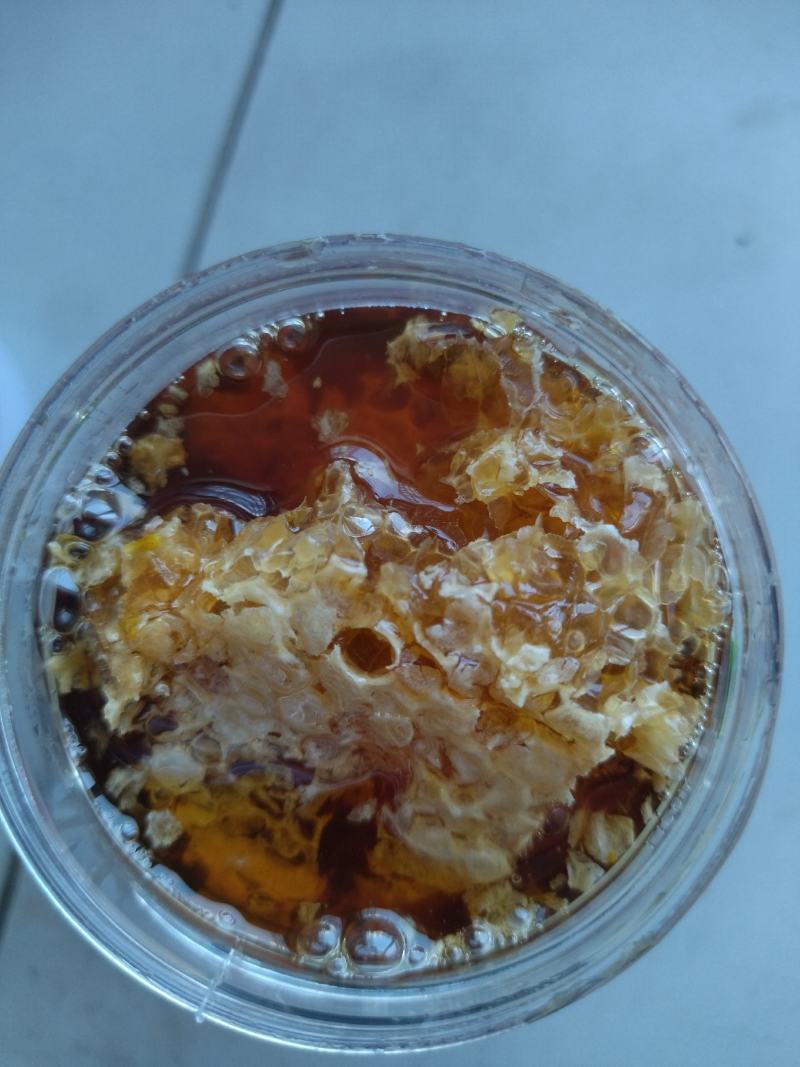 真正正宗土蜂蜜天热野生农百花蜜土蜂蜜巢可以嚼着吃有巢有蜜