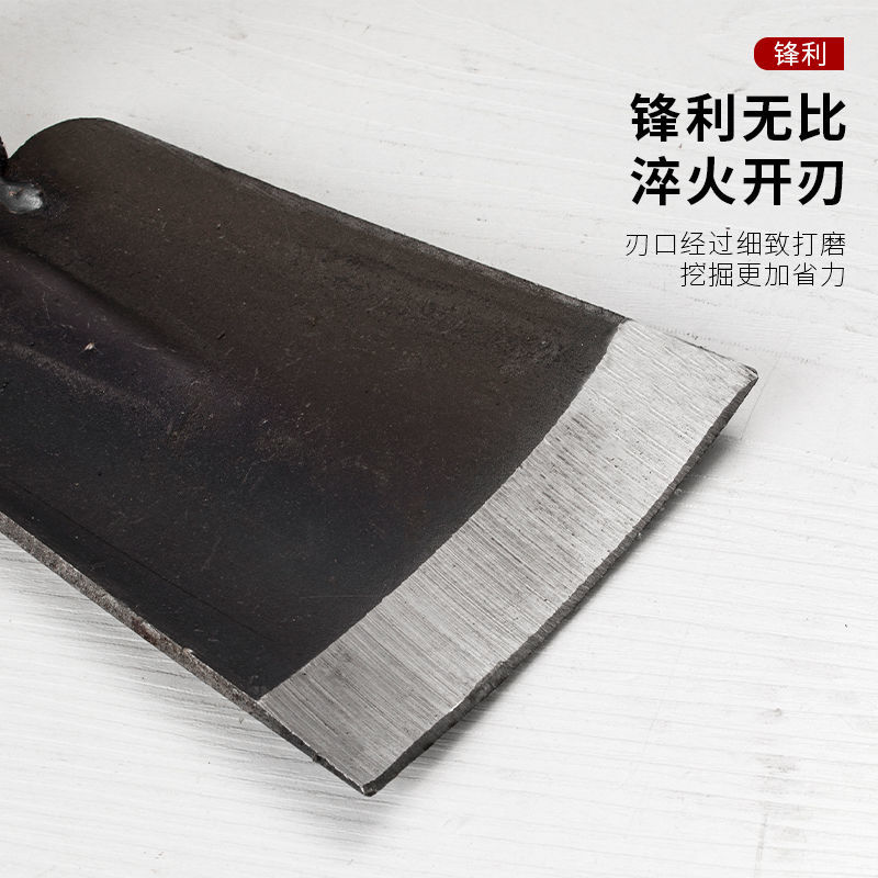 农用锄头园艺锄除草全钢两用耙锄小型双锄头双头小挖锄小锄头