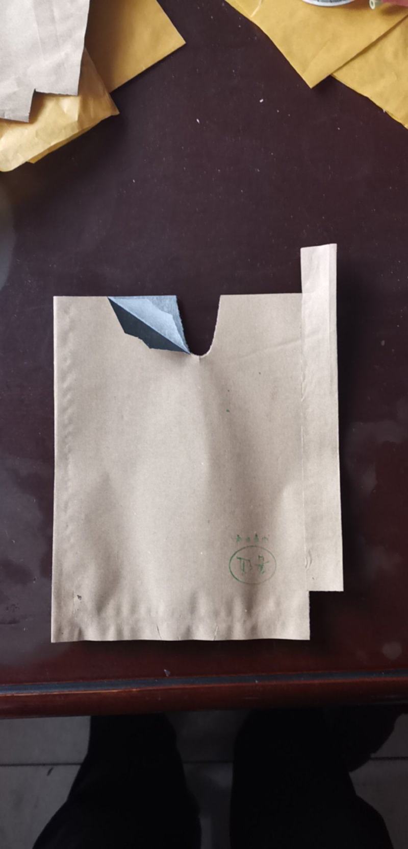 18X22高遮光疏水复合纸加白蜡棉大型桃子专用套袋。