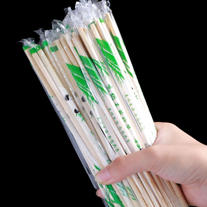 一次性筷子批发饭店专用外卖快餐打包家用快子便宜方便卫生竹