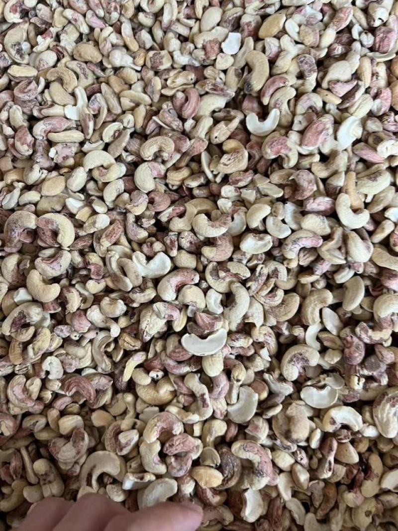 【腰果】越南盐焗腰果半片碎颗粒新货口感酥一手货源