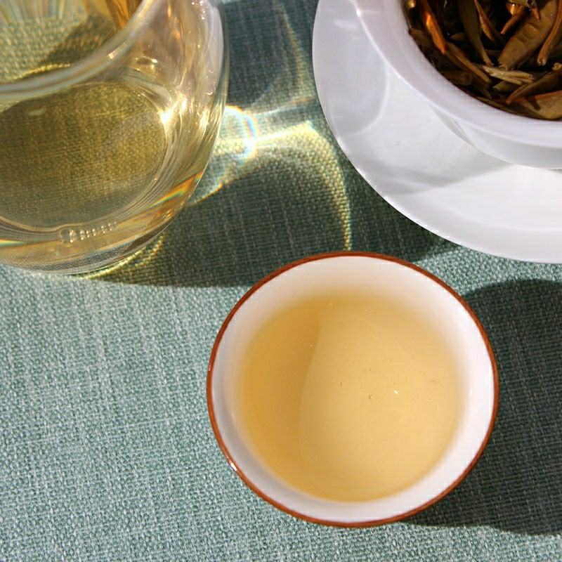 特级白茶白毫银针2022年春茶云南景谷白茶散装大白毫花香
