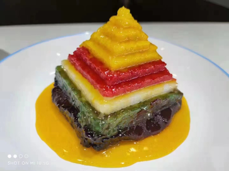 五彩宝塔饭