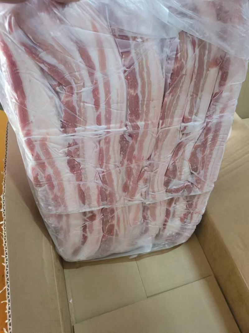 山东五花肉厂家直发全国可供应手续齐全