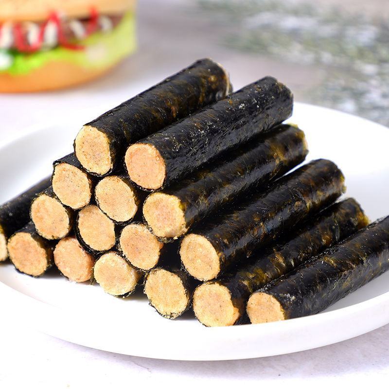 肉松海苔卷海苔夹心脆即食香酥蛋卷儿童孕妇网红零食批发休闲