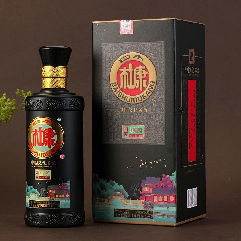 白水杜康纯粮白酒厂家直销52度国匠国潮6瓶装送礼佳品