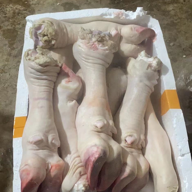 批发牛蹄，毛已处理干净去好脚壳