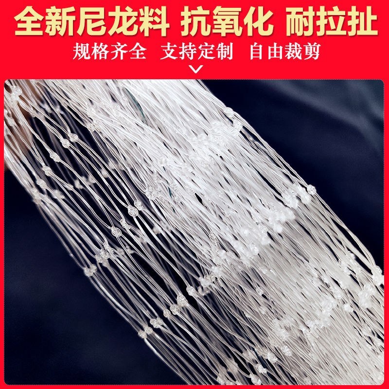 尼龙防鸟网天网驱鸟网果树樱桃葡萄果园农田养殖鱼塘大棚养殖