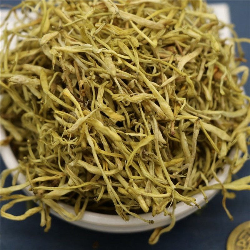 中药材金银花药用可泡澡当天发货包邮