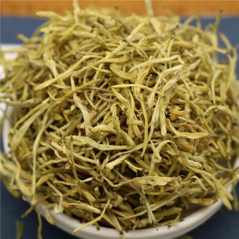 中药材金银花药用可泡澡当天发货包邮