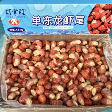 特级龙虾尾特大龙虾尾原料虾尾干冰龙虾尾虾掌门
