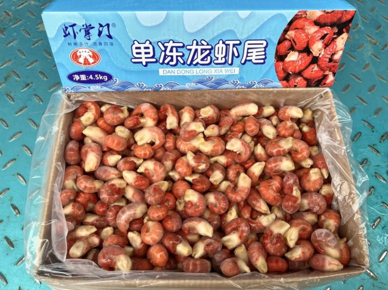特级龙虾尾特大龙虾尾原料虾尾干冰龙虾尾虾掌门