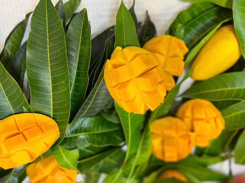 小台农芒特写