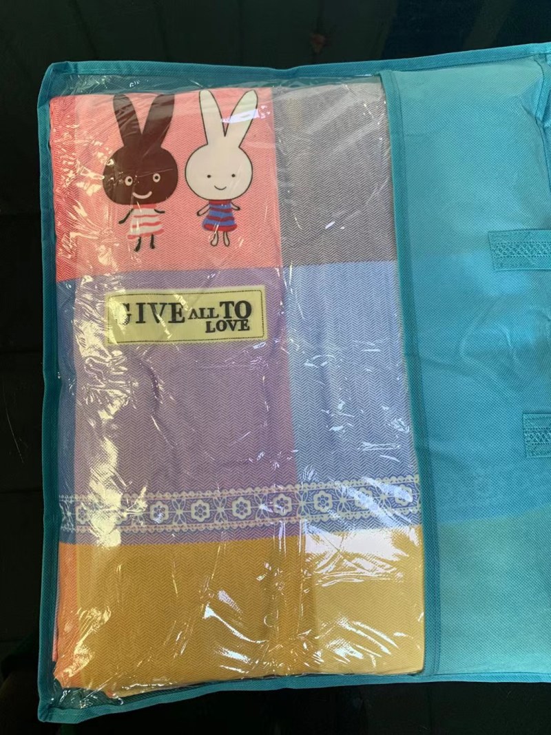 2×2.3米棉布大床单新疆蚕丝展销会地摊赶集10模式