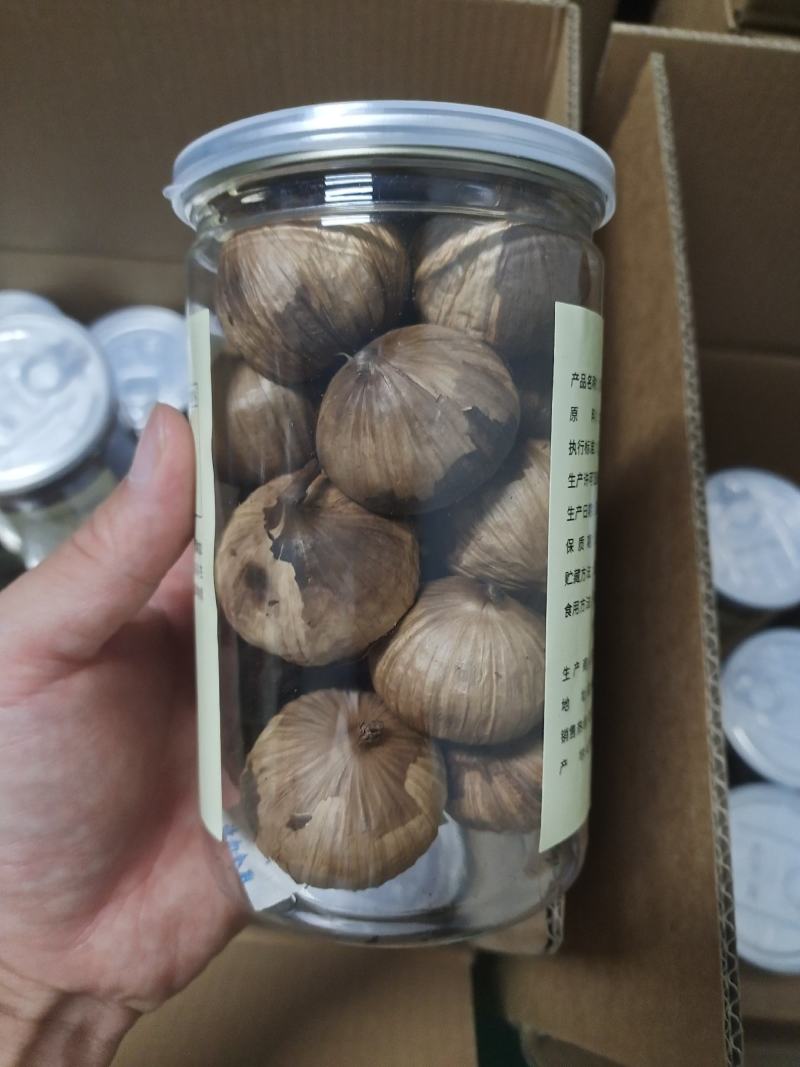 山东黑蒜批发发酵黑蒜金乡厂家直供支持代发质量保证