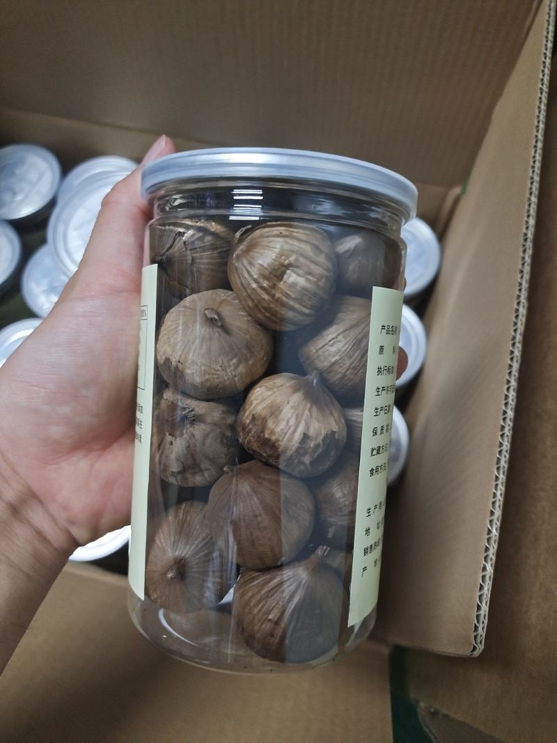 山东黑蒜批发发酵黑蒜金乡厂家直供支持代发质量保证