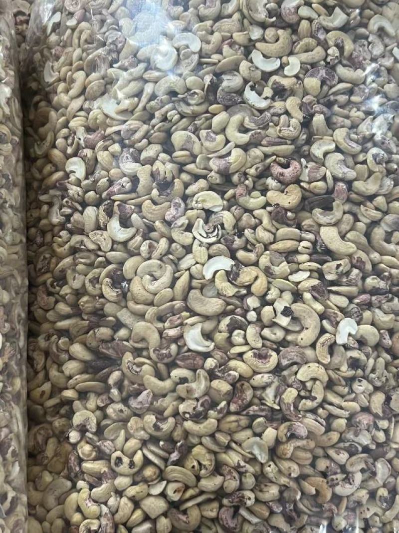 【腰果】越南盐焗腰果半片碎颗粒新货口感酥一手货源