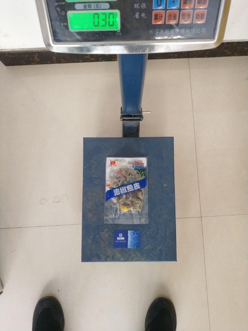 泡椒鱼皮150克*50包/件不粘不腥口感好大厂货质量好