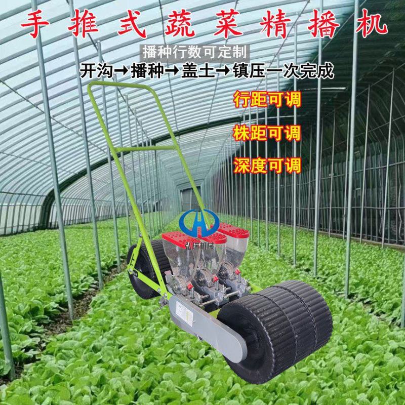 多功能蔬菜播种机小粒菜籽精播机手推人力播种机