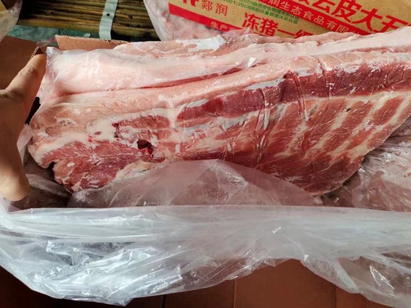 国产一级去皮大五花五花肉猪肉