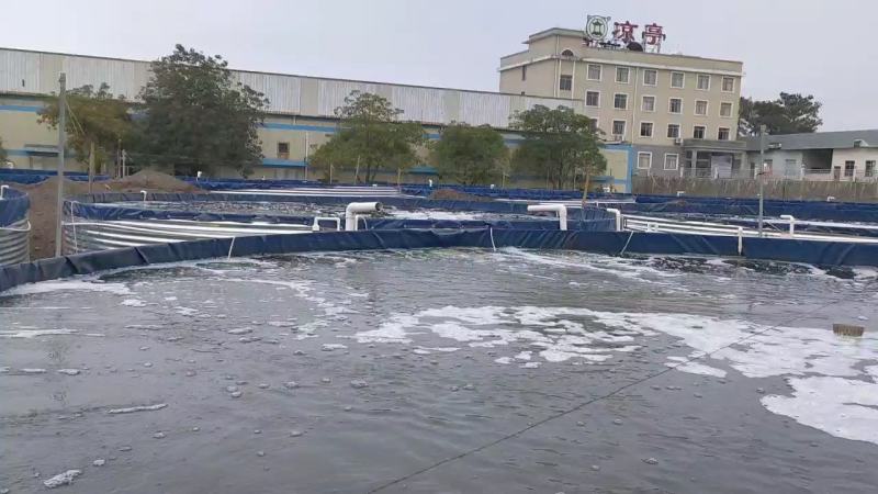 镀锌板帆布池方形圆形刀刮布养殖池蓄水池圆桶支架