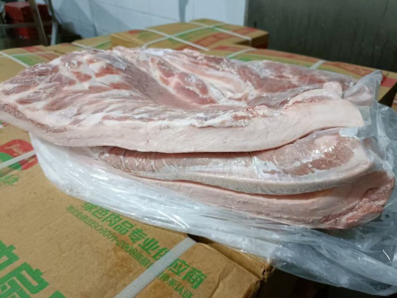 国产肥猪带皮大五花