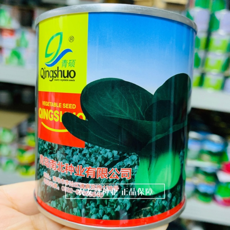 黑叶苏州青类型一代杂交种黑油油黑叶菜青梗菜种子甜糯可口