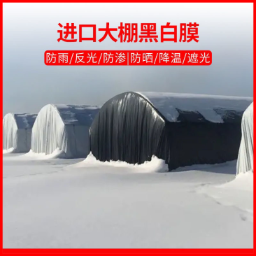 【厂家直销】批发黑白膜养殖大棚膜塑料防老化膜