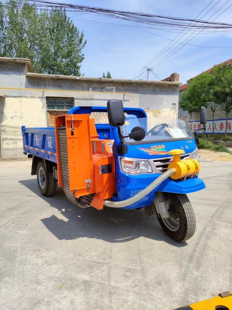 三轮铡草车，移动铡草机